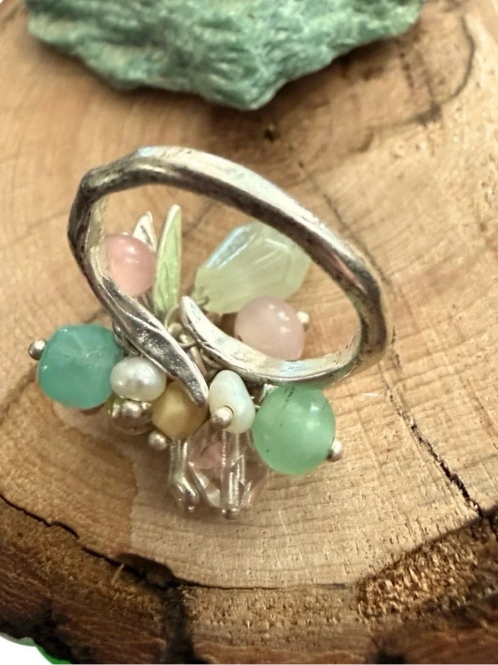 Fairy Ring Adjustable, Ethereal Fae Jewelry, Whimsical‎ Witch Ring